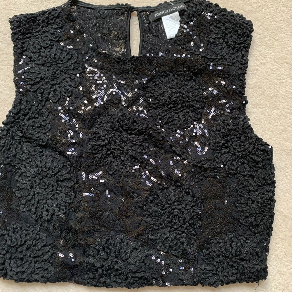 Foreign exchange dress top